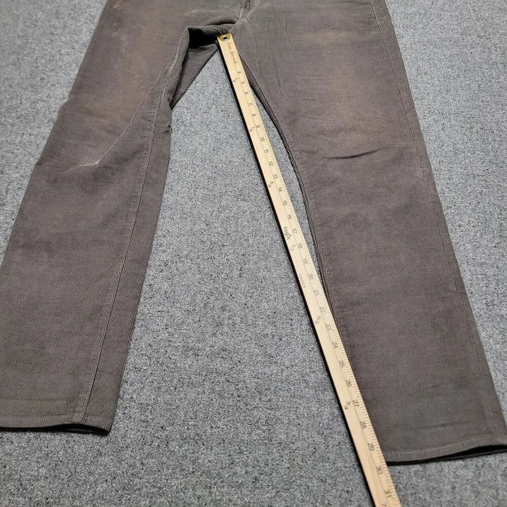 J Crew Pants Mens 34x30 Grayish 484 Slim Corduroy Jeans Stretch Preppy Casual